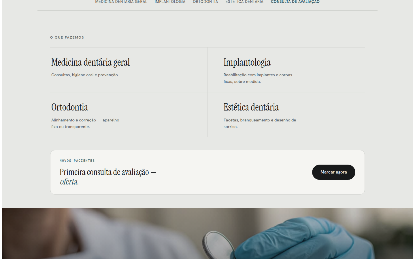 Site criado pelo SiteJá para Clínica Dentária M. Assunção Almeida, Vila Nova de Gaia